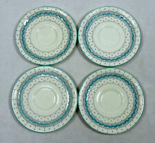 ROYAL WORCESTER china ALPINE pattern Set of 4 Saucers for sale  Shipping to Canada