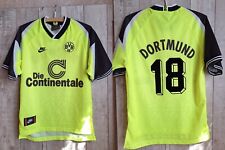 CAMISETA DE FÚTBOL LOCAL BORUSSIA DORTMUND 1995/1996 ALEMANIA RICKEN segunda mano  Embacar hacia Argentina