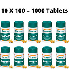 Usado, Paquete de 10 X Himalaya GERIFORTE 100 Tabletas Antiestrés con Antioxidantes ENVÍO GRATUITO segunda mano  Embacar hacia Argentina