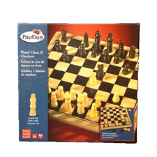 Wood chess checkers for sale  Brookville