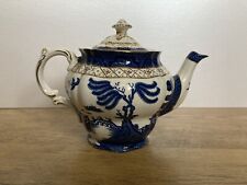 blue willow teapot for sale  MANCHESTER