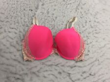 Sujetador Victorias Secret Dream Angels para mujer 34DD cobertura perfecta rosa blanco encaje, usado segunda mano  Embacar hacia Argentina