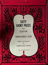 Sessenta peças curtas para guitarra ~ Volume 2, Nos. 39-60 comprar usado  Enviando para Brazil