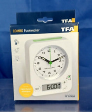 TFA Combo Funwecker Radio Controlado Reloj Alarma y Reloj Digital (D3) segunda mano  Embacar hacia Mexico