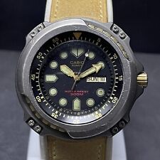 Raro Vintage Casio Quartz 300M Relógio de Mergulhador Masculino MQD-3000W comprar usado  Enviando para Brazil