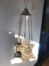 Linda lanterna pingente de bronze egípcia feita à mão. comprar usado  Enviando para Brazil