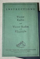 Original victor radio for sale  Rochester