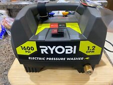W/ Wand RYOBI RY141612VNM 1600 PSI 1.2 GPM Cold Water Electric Pressure Washer for sale  Shipping to South Africa