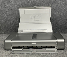 Impresora de inyección de tinta CANON iP100 a color portátil USB 16V con adaptador en plata segunda mano  Embacar hacia Argentina
