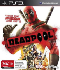 Marvel Dead Pool Deadpool Sony PS3 Playstation 3 RPG ação aventura jogo raro comprar usado  Enviando para Brazil