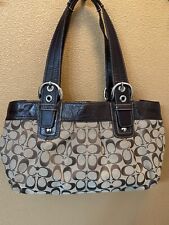 Coach signature shoulder for sale  Payson