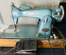 Máquina de coser vintage remington de lujo familia turquesa precisión segunda mano  Embacar hacia Argentina