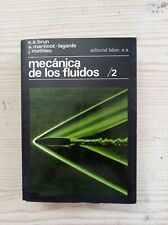 Usado, Mecanica De Los Fluidos - Tomo 2 - 1980 - Editorial Labor comprar usado  Enviando para Brazil