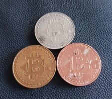 Bitcoin novelty coins. for sale  PLYMOUTH