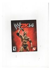 WWE 2K14 PS3 SOMENTE MANUAL Autêntico Original comprar usado  Enviando para Brazil