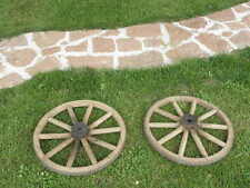 Antique roue chariot d'occasion  Wasselonne