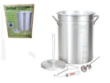 Bayou Classic 3025 Silver Aluminum Turkey Fryer Kit, 30 qt. Capacity Pot for sale  Shipping to South Africa