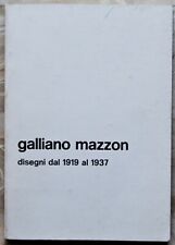 Galliano mazzon. disegni usato  Italia