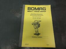 Bomag vibratory tampers for sale  Mineral Wells