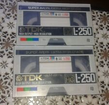 Cassette tdk 250 usato  Sant Agata Di Militello