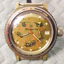 ⭐Relógio soviético vintage VOSTOK komandirskie 2409A artilharia militar feito na URSS#, usado comprar usado  Enviando para Brazil