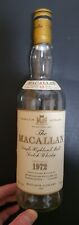 Usato, 1972 Macallan 18 Year Old Empty Bottle RARE usato  Spedire a Italy