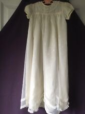 Vintage christening gown for sale  IPSWICH