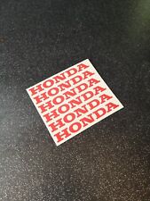 Honda stickers decals for sale  ROCHFORD