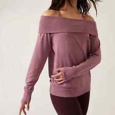 Usado, Sudadera Athleta Studio Barre Yoga Pilates Para mujer Talla Mediana Oscura Azúcar Ciruela segunda mano  Embacar hacia Argentina