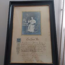 Antique marriage blessing for sale  WORTHING