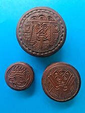 Tooled leather round for sale  Winter Haven