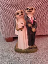 Meerkat ornament bride for sale  HERNE BAY