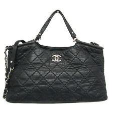 Bolsa de mão feminina Chanel Wild Stitch couro, bolsa de ombro preta FVGZ000443, usado comprar usado  Enviando para Brazil