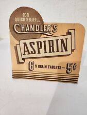 Vintage chandler aspirin for sale  Cottonwood