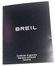 Breil certificato usato usato  Santena