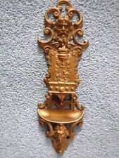 Antique brass wall for sale  BEXHILL-ON-SEA