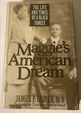 Maggie's American Dream 1989 firmado por James P. Comer, MD tapa dura con DJ en muy buen estado, usado segunda mano  Embacar hacia Argentina