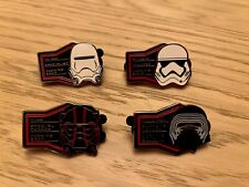 CASCOS DE BORDE DE GALAXIA Disney Pins Star Wars Juego de refuerzo Disneyland segunda mano  Embacar hacia Argentina