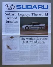 Subaru range orig for sale  UK