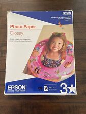 Papel fotográfico brilhante Epson Borderless 8,5”x11” - Caixa aberta - 59 folhas comprar usado  Enviando para Brazil