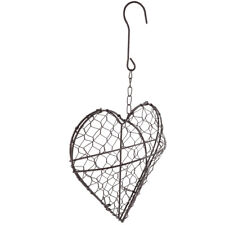 Heart shaped metal for sale  Shipping to Ireland