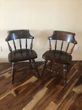 pair wooden bar chairs for sale  Cape Coral