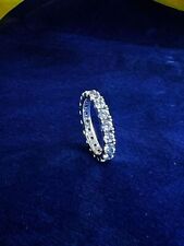 PANDORA SPARKLING ROW ETERNITY RING, STERLING SILVER S925 ALE, WITH POUCH for sale  Shipping to South Africa