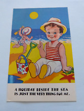 Vintage childrens postcard for sale  FARNHAM