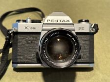 Cámara SLR Pentax K1000 SE, 3 lentes, filtros, bolsa de transporte, tubos de extensión. segunda mano  Embacar hacia Argentina