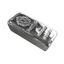 10 oz .999 Silver Bar by Scottsdale Mint Loaf Pour "Chunky" #A396 for sale  Shipping to South Africa