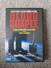 Blood simple dvd for sale  ASHFORD