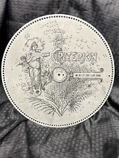 Criterion music box for sale  New Egypt