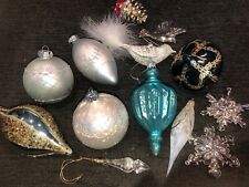 ornaments glitter bird for sale  Spokane