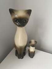 Vintage porcelain siamese for sale  WORCESTER PARK